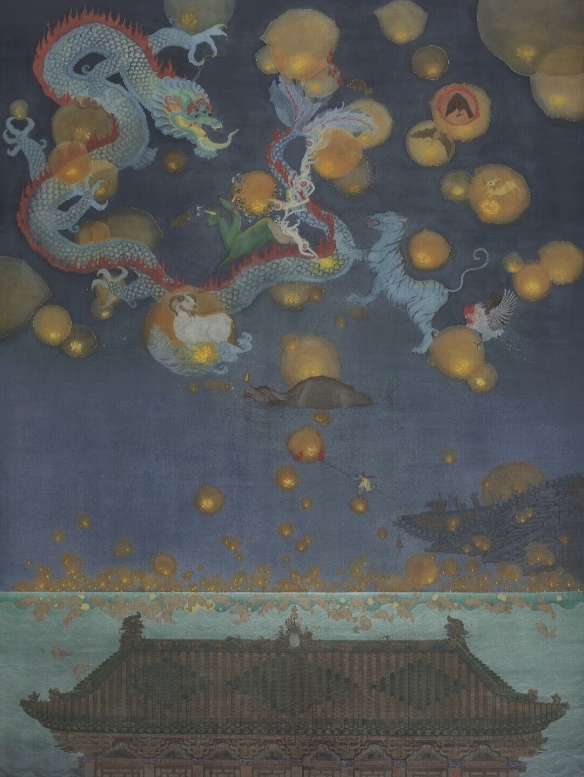 Tianhe Fengdeng, 156 × 236 cm, 2023